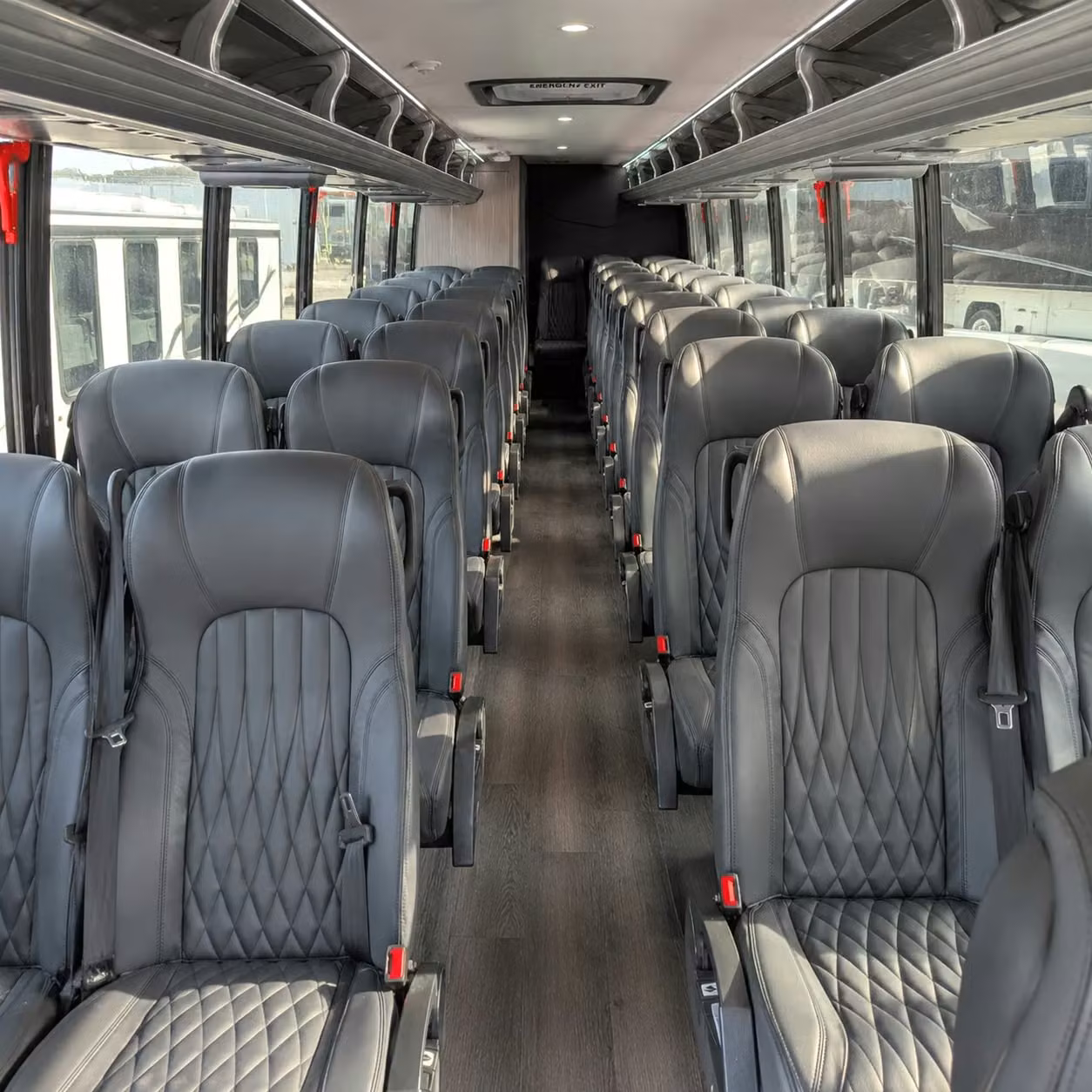28 passenger minibus inside