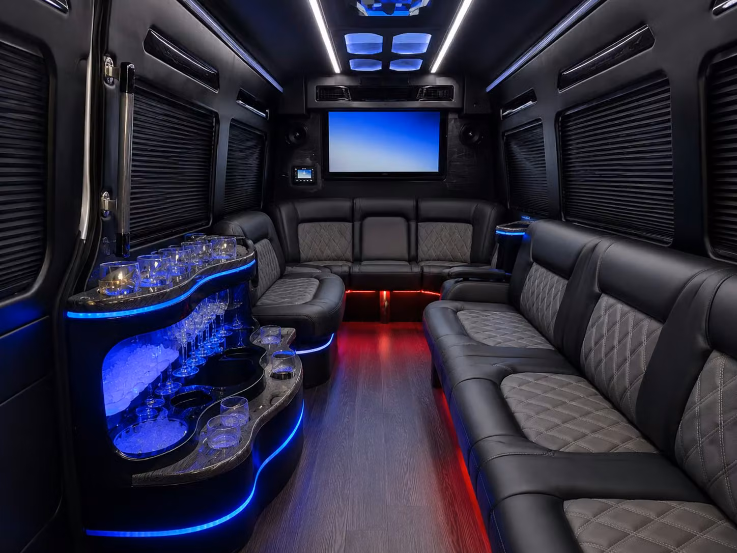 bus rental options for irvine trips