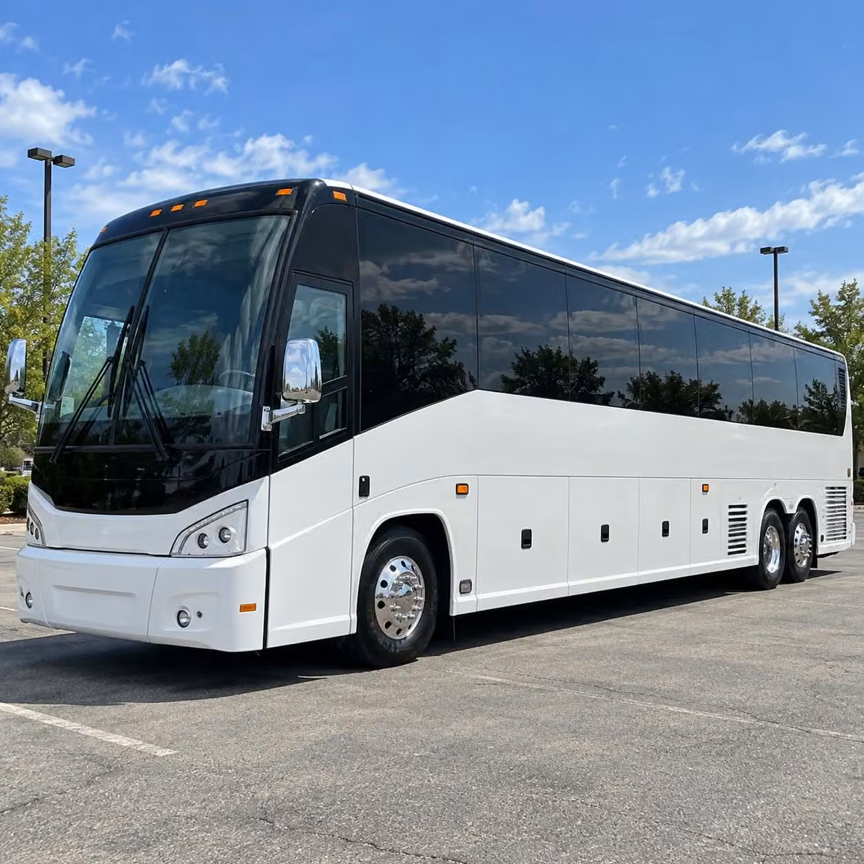 charter bus rentals for large irvine prom groups and school organizations