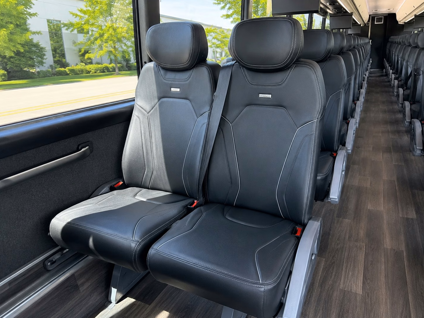 comparing wedding transportation packages for large irvine weddings with multiple buses