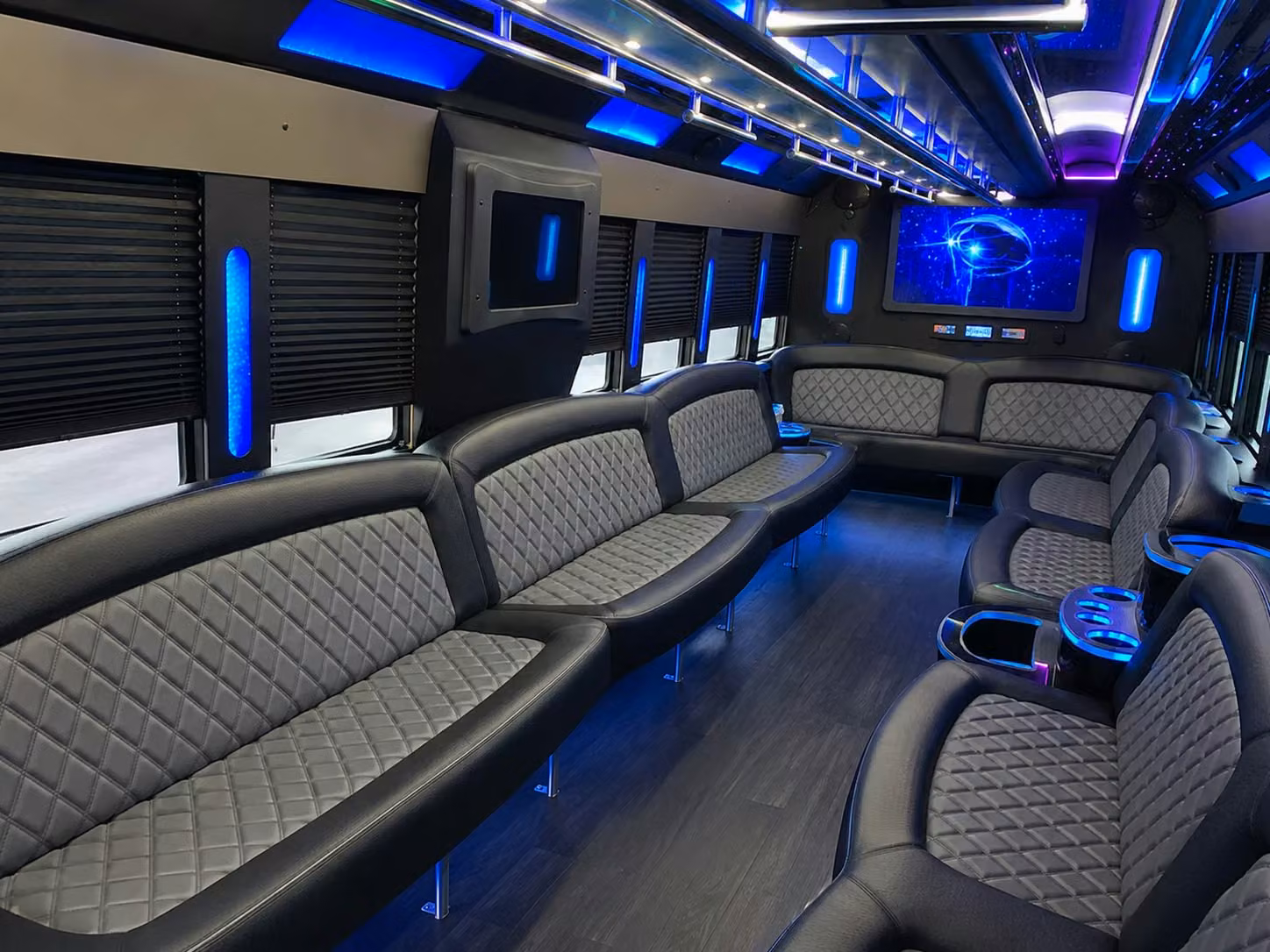 party buses and minibuses for irvine fan groups of every size