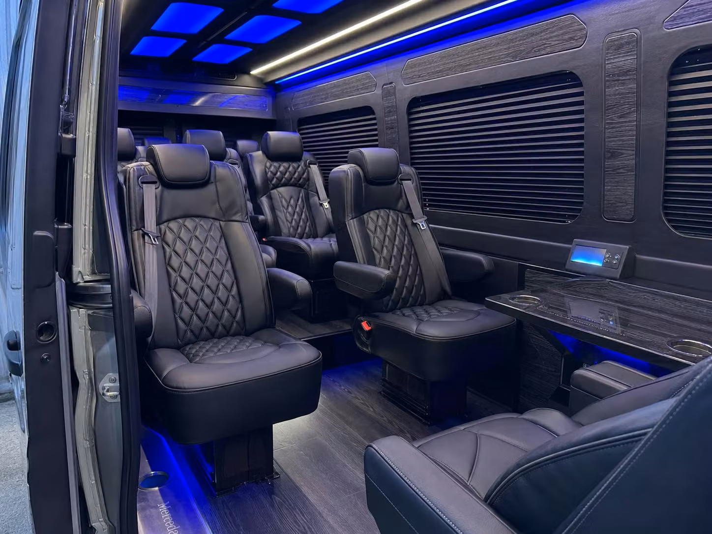 sprinter van transportation for groups and events across irvine